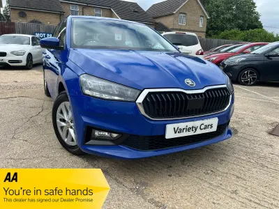 Used Skoda Fabia Comfort 2022 Blue Hatchback