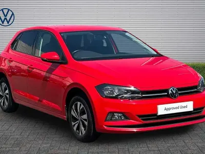 Used VW Polo Match 95 HP (69 kW) 2021 Red Hatchback