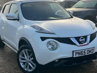 Used Nissan Juke Acenta Premium 116 HP (85 kW) 2015 White SUV