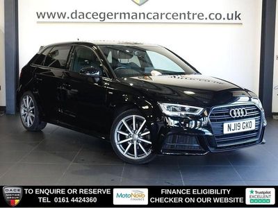 Used Audi A3 Sportback Black Edition 116 HP (85 kW) 2019 Black Hatchback