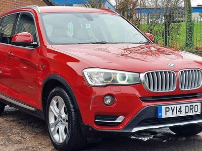 Red Used 2014 BMW X3 xLine SUV | £5,295