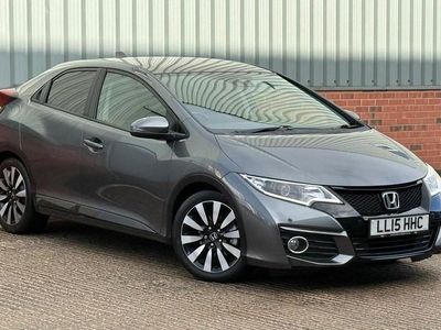 Grey Used 2015 Honda Civic SR Hatchback | £10,795 (A bit pricey)