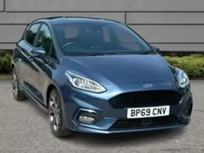 Used Ford Fiesta ST-Line 99 HP (72 kW) 2020 Blue Hatchback