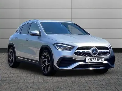 Used Mercedes GLA200 AMG Line Premium 163 HP (119 kW) 2023 Silver SUV