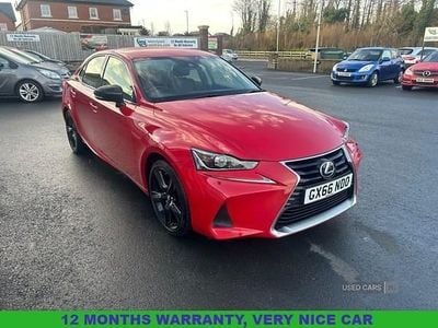 Red Used 2017 Lexus IS300h Sport Line Sedan | £12,995 (Fair price)