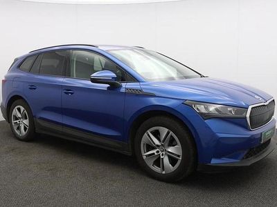 Used Skoda Enyaq iV ecoSuite 131 kW (179 HP) 2022 Blue SUV