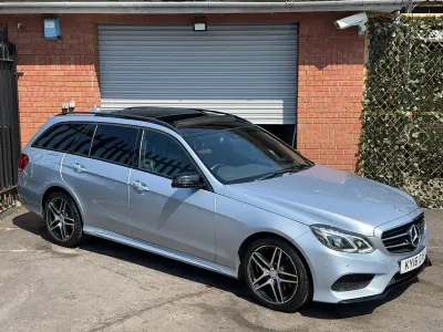 Used Mercedes E220 Premium 174 HP (127 kW) 2016 Silver Estate