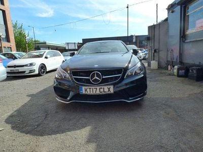 Begagnad Mercedes E350 AMG line 258 HK (189 kW) 2017 Svart Sportkupé