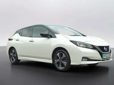 Second-hand Nissan Leaf Tekna 160 kW (218 CP) 2021 Alb Hatchback
