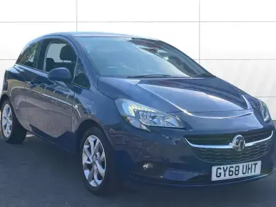 Used Vauxhall Corsa 75 HP (55 kW) 2018 Blue Hatchback