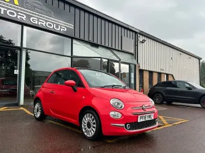 Used Fiat 500 Lounge 69 HP (50 kW) 2018 Pink Hatchback