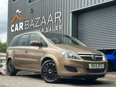 Used Vauxhall Zafira 120 HP (88 kW) 2014 Brown MPV