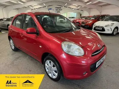 Used Nissan Micra Acenta 2012 Red Hatchback
