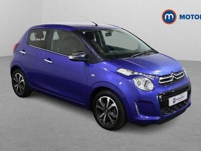 Usado Citroën C1 Flair 72 HP (52 kW) 2019 Azul Citadino