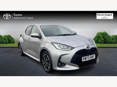 Used Toyota Yaris Hybrid Design 2023 Silver Hatchback