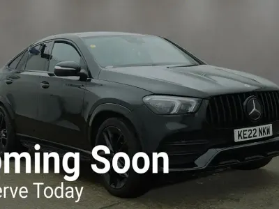 Used Mercedes GLE400 AMG line 2022 Black Coupe