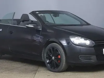 Used VW Golf Cabriolet SE 2012 Black Cabriolet