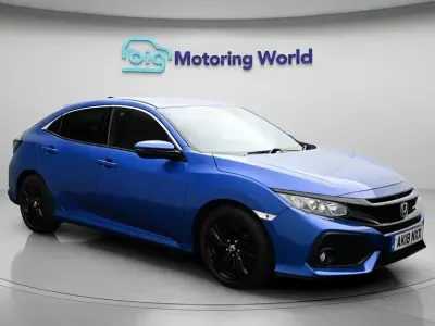 Używany Honda Civic SR 126 KM (92 kW) 2018 Niebieski Hatchback