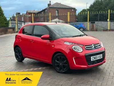 Used Citroën C1 Flair 82 HP (60 kW) 2015 Red Hatchback