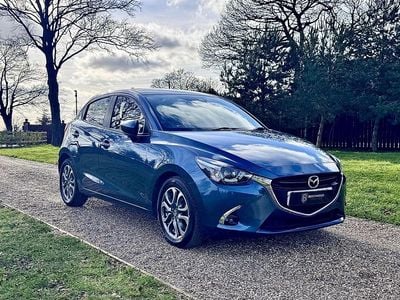 Begagnad Mazda 2 Inclusive 2019 Blå Halvkombi