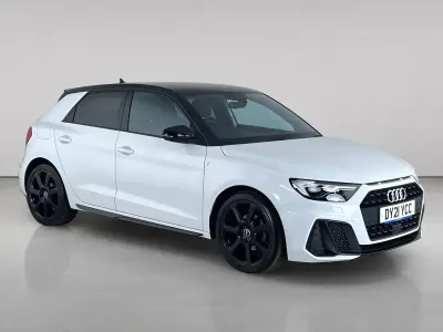 Used Audi A1 Sportback Black Edition 2021 White Hatchback