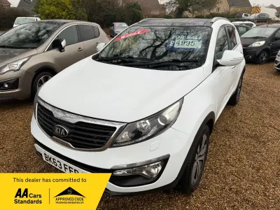 Used Kia Sportage 115 HP (84 kW) 2014 White SUV