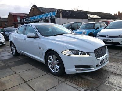 Used Jaguar XF Luxury 2015 White Sedan