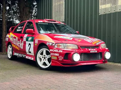 Used Mitsubishi Lancer Evolution 1996 Red Sedan