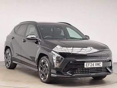 Black Used 2024 Hyundai Kona N Line SUV | £23,998 (Fair price)