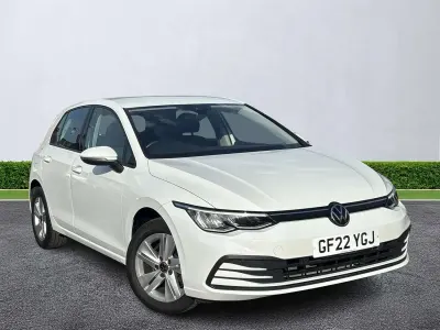 Used VW Golf VIII Life 2022 White Hatchback