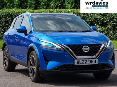 Blue Used 2022 Nissan Qashqai Tekna SUV | £19,399 (Fair price)