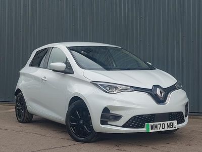 Used Renault Zoe GT-Line 100 kW (136 HP) 2020 White Hatchback