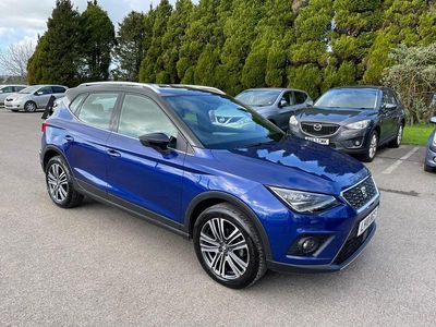 Used Seat Arona XCELLENCE 115 HP (84 kW) 2018 Blue SUV