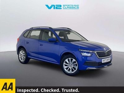 Used Skoda Kamiq SE 110 HP (80 kW) 2022 Blue SUV