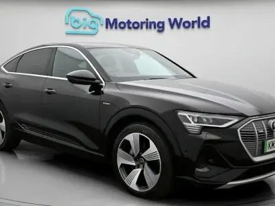 Used Audi e-tron Sportback S-Line 230 kW (313 HP) 2022 Black SUV