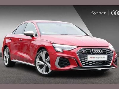Used Audi S3 Comfort 306 HP (225 kW) 2022 Red Sedan