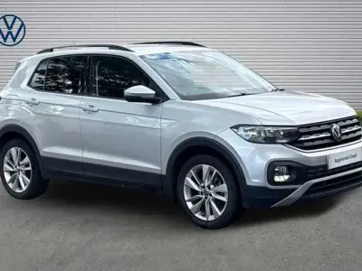 Used VW T-Cross SE 95 HP (69 kW) 2022 Silver SUV