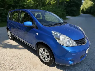 Used Nissan Note Acenta 110 HP (80 kW) 2009 Blue Hatchback