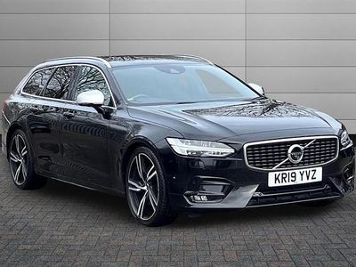 Used Volvo V90 R-Design Pro 235 HP (172 kW) 2019 Black Estate