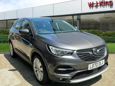 Used Vauxhall Grandland X Elite 130 HP (95 kW) 2020 Grey SUV