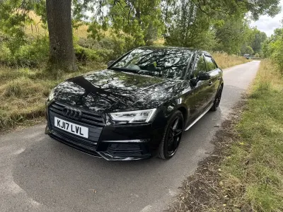 Used Audi A4 S-Line 147 HP (108 kW) 2017 Black Sedan