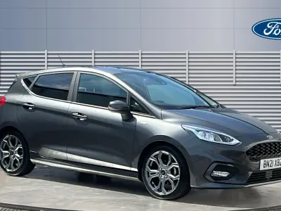 Used Ford Fiesta ST-Line 125 HP (91 kW) 2021 Grey Hatchback