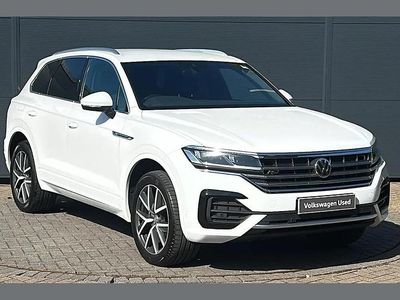 Used VW Touareg R-line 281 HP (206 kW) 2019 White SUV