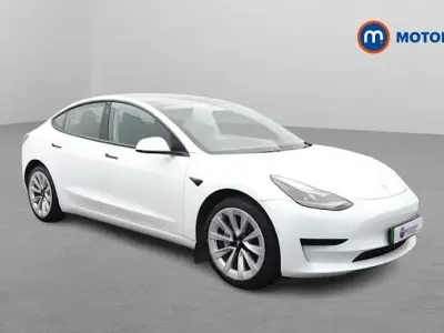 Used Tesla Model 3 Standard Range 180 kW (245 HP) 2022 White Sedan