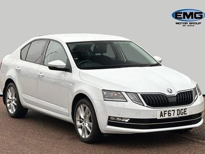 White Used 2017 Skoda Octavia SE L Hatchback | £12,295 (Fair price)