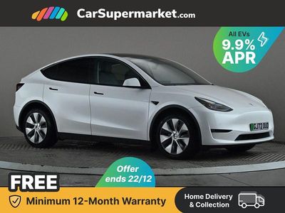White Used 2022 Tesla Model Y Long Range AWD SUV | £23,897 (Fair price)