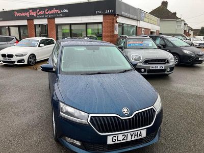 Used Skoda Fabia SE 2021 Blue Hatchback