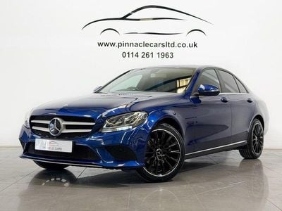 Used Mercedes C200 SE 2018 Blue Sedan