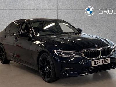 Used BMW 318 Sport Line 154 HP (113 kW) 2021 Black Sedan