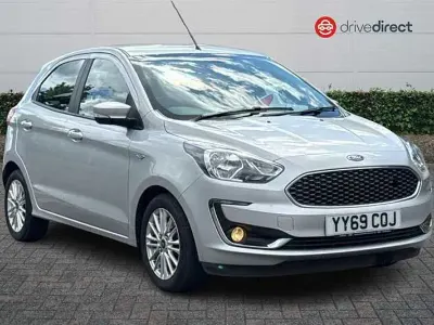 Used Ford Ka Plus Zetec 85 HP (62 kW) 2019 Silver Hatchback